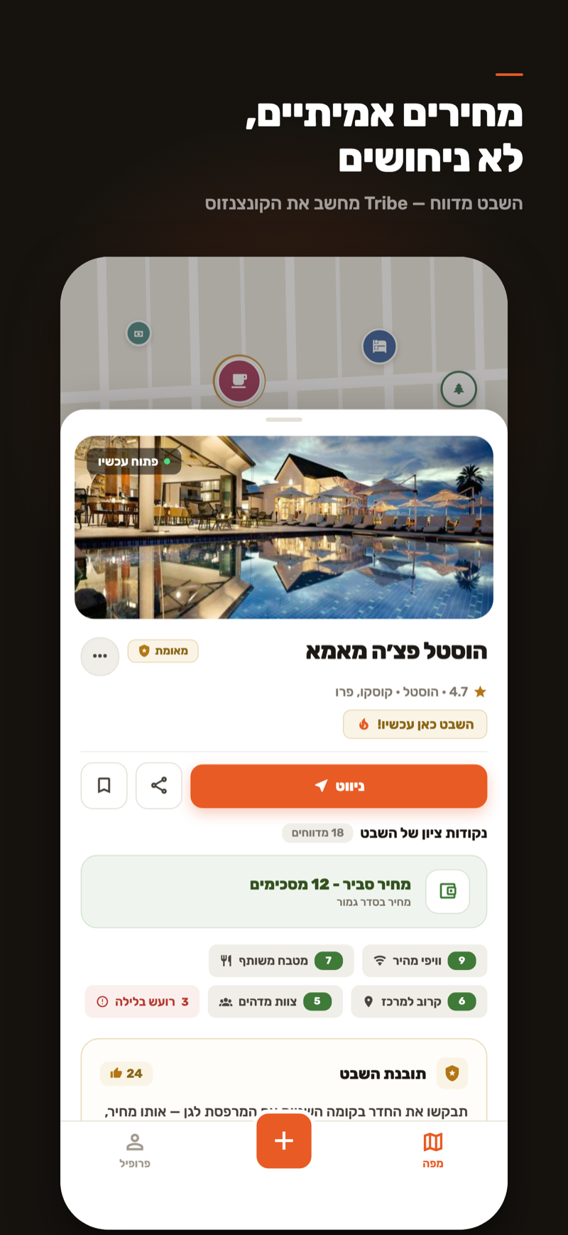 כרטיס ספוט: הוסטל בקוסקו עם קונצנזוס מחיר, תגיות של השבט ותובנה מודגשת
